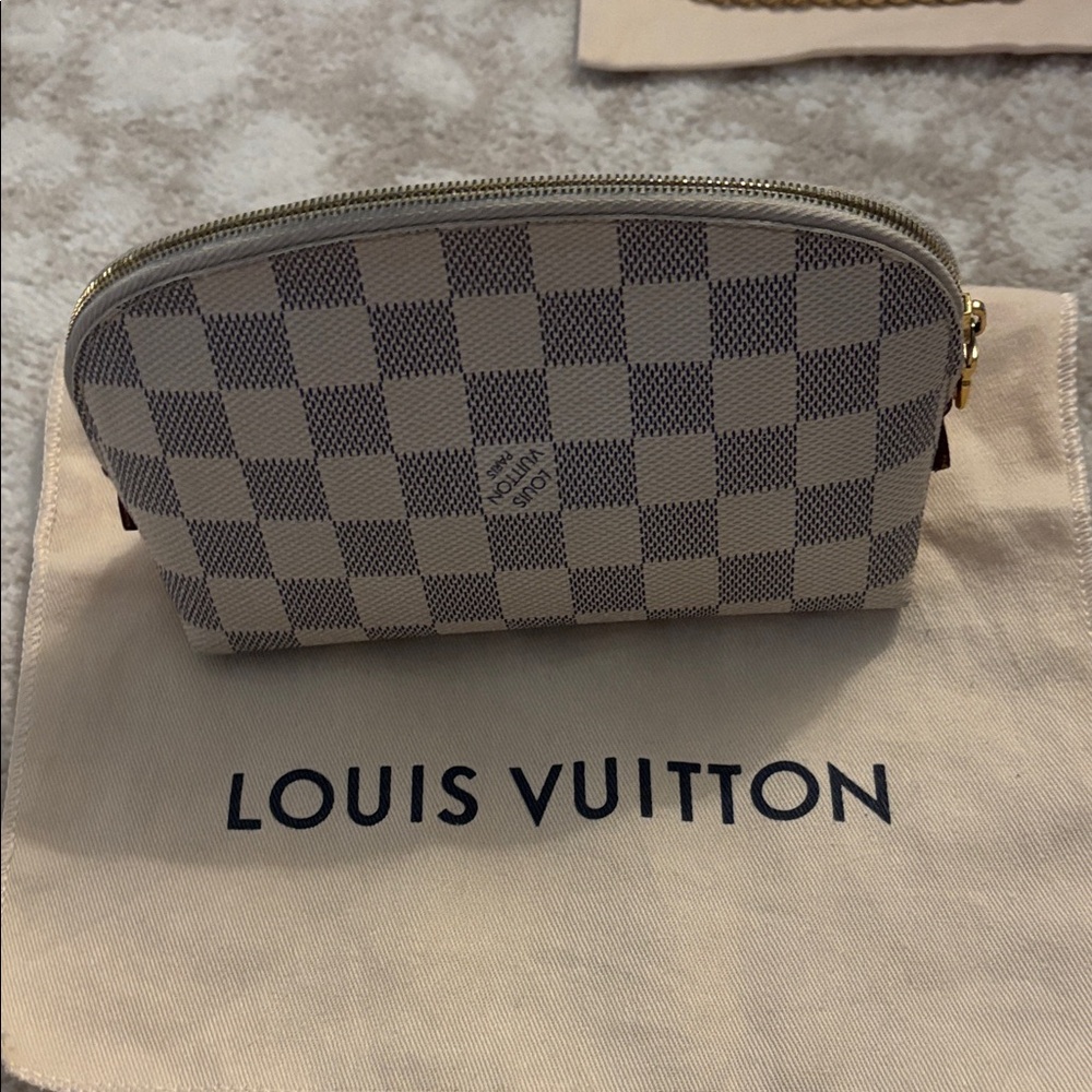 Louis Vuitton Damier Azur Cosmetic Pouch